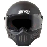 Simpson - Simpson M30 Helmet - Matte Black - Small - Image 2