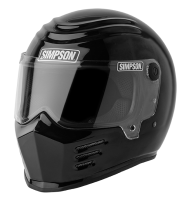 Simpson Outlaw Bandit Helmet - Gloss Black - Large