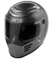 Simpson Outlaw Bandit Helmet - Gunmetal - X-Small