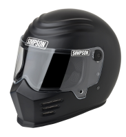 Simpson Outlaw Bandit Helmet - Matte Black - X-Large