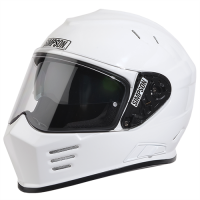 Simpson Ghost Bandit Helmet - White - Medium