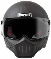 Simpson - Simpson M30 Helmet - Satin Carbon Fiber - Medium - Image 2