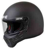 Simpson M30 Helmet - Satin Carbon Fiber - X-Large