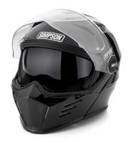 Simpson - Simpson MOD Bandit Helmet - Black - Medium - Image 2