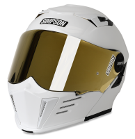 Simpson MOD Bandit Helmet - White - Medium
