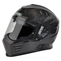 Helmet Shields - Simpson Shields & Accessories - Simpson - Simpson Ghost Bandit Helmet - Carbon Fiber - Medium