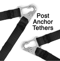Simpson Performance Products - Simpson Hybrid S - Large - Adjustable Sliding Tether - Post Anchor Compatible - Helmet Hardware NOT Included - Image 3