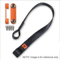 HANS - HANS Device Tether Kit - Quick Click Sliding - Oval Style (Adjustable - Pro Ultra - Sport I - & Professional) - Extra Short