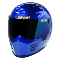 Simpson Outlaw Bandit Helmet - Rayleigh Blue - Large