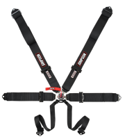 Simpson Sport 6 Point Camlock Restraint - Bolt In Pull Down Individual Harness - Blue