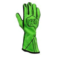 K1 RaceGear Champ Glove - Fluo Green - Large