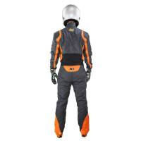 K1 RaceGear - K1 RaceGear Precision II Race Suit - Grey/Orange - Size: 2X-Large / Euro 64 - Image 2