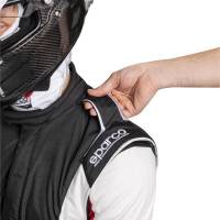 Sparco - Sparco Competition SFI Boot Cut Suit - Black/White - Size: 56 - Image 4