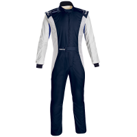 Sparco - Sparco Competition SFI Boot Cut Suit - Navy/White - Size: 60 - Image 1