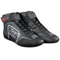 K1 RaceGear - K1 RaceGear GTX-1 Nomex Shoes - Black/Grey - Size: 10.5 - Image 2