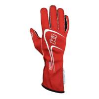 K1 RaceGear Track 1 Youth Gloves - Red - 2X-Small