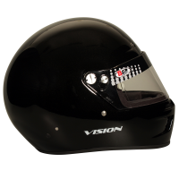 B2 Helmets - B2 Vision Helmet - Metallic Black - Medium - Image 5