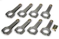 Callies Compstar H Beam Connecting Rod - 6.385" Long - Bushed - 7/16" Cap Screws - Forged Steel - BB Chevy (Set of 8)