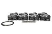 Mahle Elite Sportsman Forged Piston Set - 4.610" Bore - 0.043 x 0.043 x 3 mm Ring Grooves - Plus 45.0 cc - BB Chevy (Set of 8)