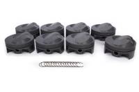 Mahle Elite Sportsman Forged Piston Set - 4.610" Bore - 0.043 x 0.043 x 3 mm Ring Grooves - Plus 47.0 cc - BB Chevy (Set of 8)