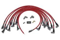 Moroso Ultra 40 Race Spiral Core Spark Plug Wire Set - 8.65 mm - Red - 90 Degree Plug Boots - HEI Style Terminal - BB Chevy