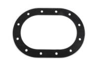 Fuel Cells, Tanks and Components - Fuel Cell Filler Plate Gaskets - Saldana Racing Products - Saldana Fill Plate Gasket - 12-Bolt - 4 x 6" Oval - Rubber