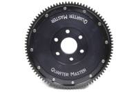 Quarter Master Flywheel - 91 Tooth - Neutral Balance - Steel - Quarter Master Clutchless Bellhousing Kits - SB Ford