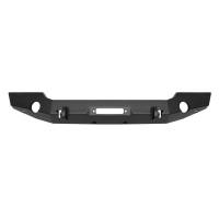 Bumpers and Components - Front Bumpers - Westin - Westin WJ2 Full Width Front Bumper - Steel - Black Powder Coat - Jeep Wrangler JL 2018
