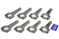 Wiseco - Wiseco Boostline I Beam Connecting Rod - 5.993 Long - Bushed - 7/16" Cap Screws - Forged Steel - Ford Modular / Coyote (Set of 8)