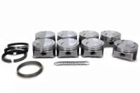 ProTru by Wiseco Pro Tru Street Series Forged Piston Set - 3.903" Bore - 1/16" x 1/16" x 3.0 mm Ring Grooves - Minus 4 cc - GM LS-Series (Set of 8)