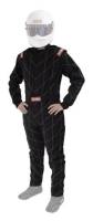 RaceQuip Racing Suits ON SALE! - RaceQuip Chevron SFI-1 Suit - SALE $102.67 - RaceQuip - RaceQuip Chevron SFI-1 Suit - Black - Medium