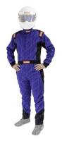 Shop Single-Layer SFI-1 Suits - RaceQuip Chevron SFI-1 Suits - $149.95 - RaceQuip - RaceQuip Chevron SFI-1 Suit - Blue - Large