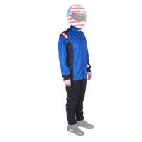 RaceQuip Chevron SFI-1 Jacket (Only) - Blue - Small