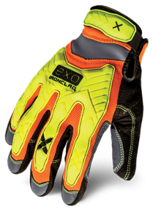 Gloves - Ironclad Gloves - Ironclad EXO Impact Hi-Viz Gloves