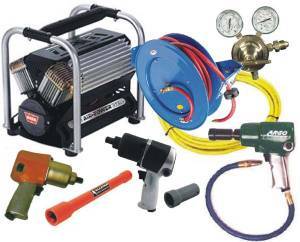 Tools & Pit Equipment - Air Tanks and Components
