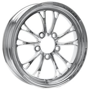 Wheels and Tire Accessories - Weld Racing Wheels - Weld Racing V-Series Frontrunner Polished Drag Wheels