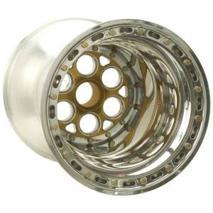 Wheels and Tire Accessories - Weld Racing Wheels - Weld Racing Magnum Sprint Gold Anodized / Polished Beadlock Wheels