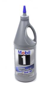 Oils, Fluids and Additives - Gear Oil - Mobil 1™ Syn Gear Lube LS 75W-90
