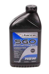Oils, Fluids & Additives - Gear Oil - Torco SGO 75W-90 Synthetic Racing Gear Oil