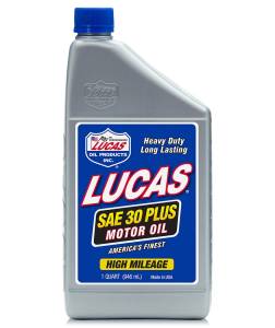 Motor Oil - Lucas Racing Oil - Lucas 30 WT Plus Motor Oil