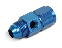 Gauge Fittings and Adapters - Female AN to Male AN Flare Gauge Adapters - Earl's - Earl's Pressure Gauge Adapter -08 AN Male to -08 AN Female w/ 1/8" NPT In Hex