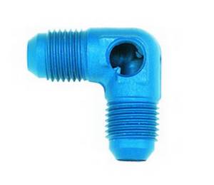 90° Male AN Flare to Male AN Flare Gauge Adapters