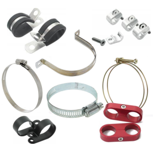 Fittings & Hoses - Hose Clamps, Brackets and Separators