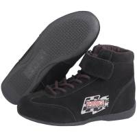 G-Force Racing Shoes - G-Force GF235 RaceGrip Mid-Top Racing Shoe - $79 - G-Force Racing Gear - G-Force GF235 RaceGrip Mid-Top Race Shoe - Black - Size 5