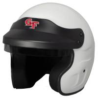 G-Force GF1 Open Face Helmet - White - Small
