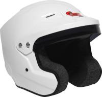 G-Force Racing Gear - G-Force Nova Open Face Helmet - White - Large - Image 1