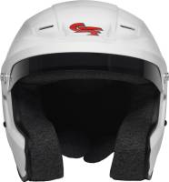 G-Force Racing Gear - G-Force Nova Open Face Helmet - White - Large - Image 2