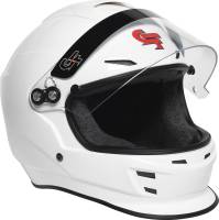 G-Force Racing Gear - G-Force Nova Helmet - White - Large - Image 4