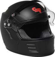 G-Force Racing Gear - G-Force Rookie Helmet - Matte Black - Image 4