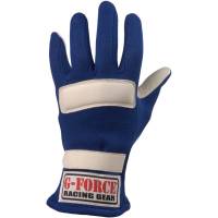 G-Force Gloves - G-Force G5 Racing Gloves - $54 - G-Force Racing Gear - G-Force G5 Racing Gloves - Blue - 2X-Large